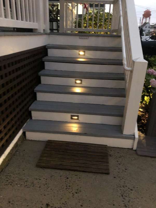 Deck & Step Riser Lighting project by Illuminate Low Voltage Lighting, New Jersey