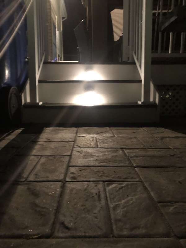 Deck & Step Riser Lighting project by Illuminate Low Voltage Lighting, New Jersey
