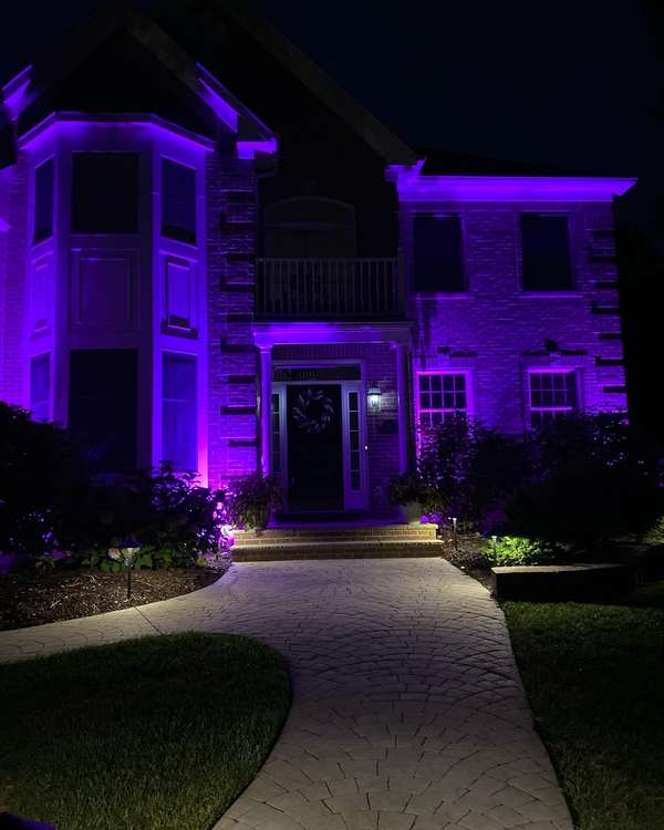 Facade Lighting project by Illuminate Low Voltage Lighting, New Jersey