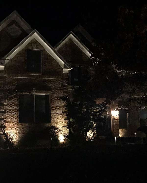 Facade Lighting project by Illuminate Low Voltage Lighting, New Jersey
