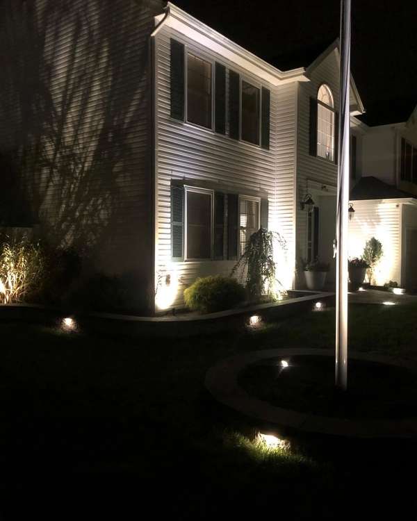 Facade Lighting project by Illuminate Low Voltage Lighting, New Jersey