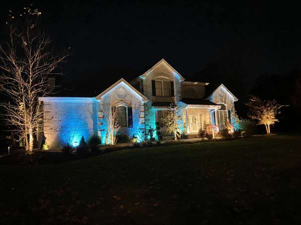 Facade Lighting project by Illuminate Low Voltage Lighting, New Jersey