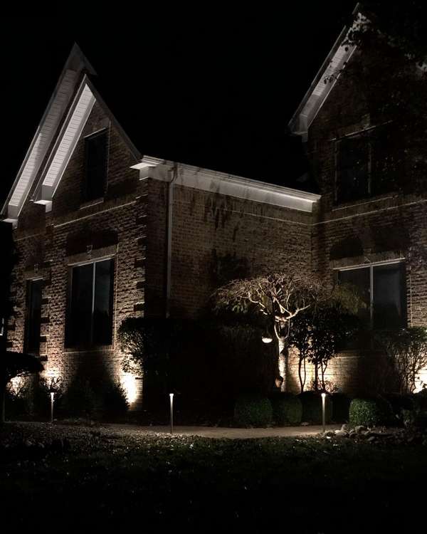 Facade Lighting project by Illuminate Low Voltage Lighting, New Jersey