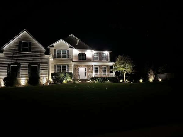 Facade Lighting project by Illuminate Low Voltage Lighting, New Jersey