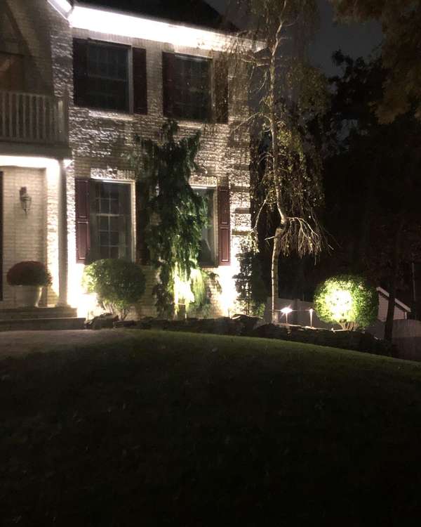 Facade Lighting project by Illuminate Low Voltage Lighting, New Jersey