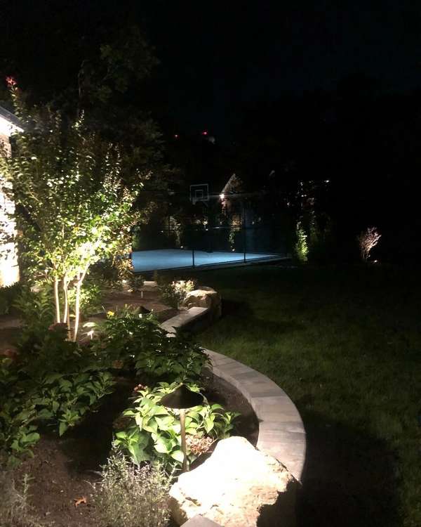 Hardscape Lighting project by Illuminate Low Voltage Lighting, New Jersey