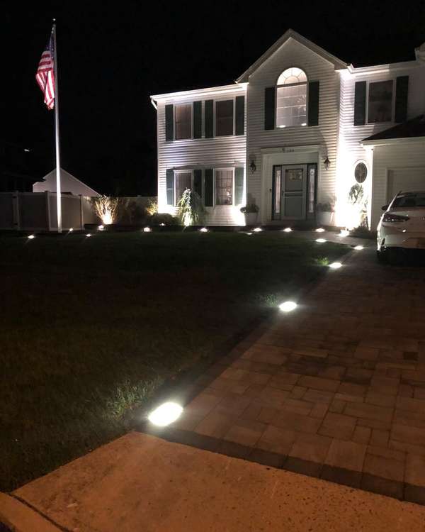 Hardscape Lighting project by Illuminate Low Voltage Lighting, New Jersey