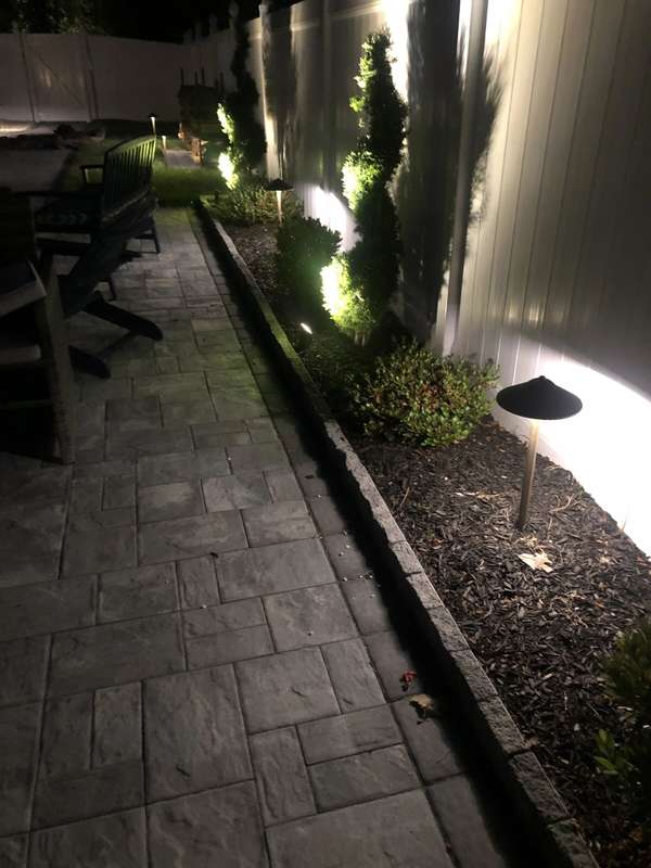 Hardscape Lighting project by Illuminate Low Voltage Lighting, New Jersey
