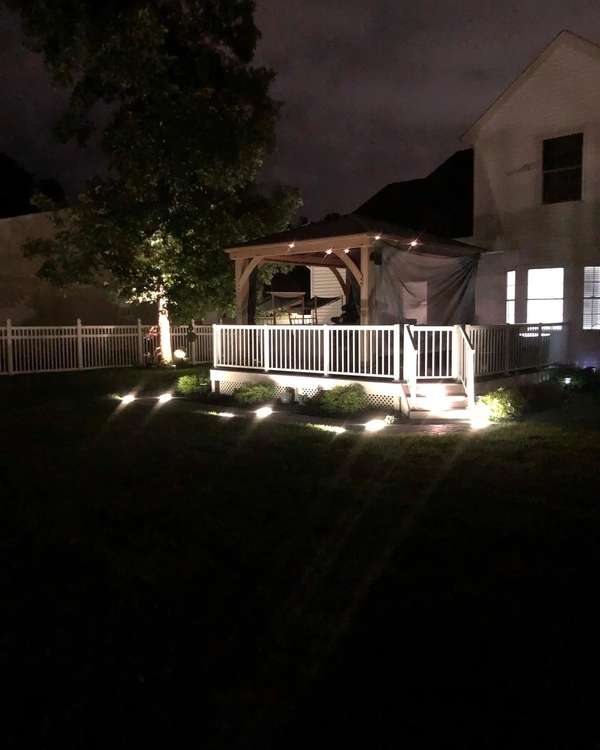 Outdoor Living Spaces project by Illuminate Low Voltage Lighting, New Jersey