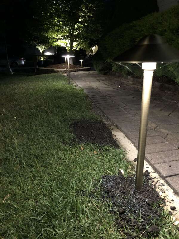 Pathway Lighting project by Illuminate Low Voltage Lighting, New Jersey