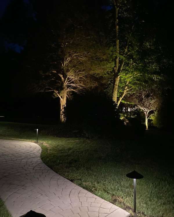 Pathway Lighting project by Illuminate Low Voltage Lighting, New Jersey