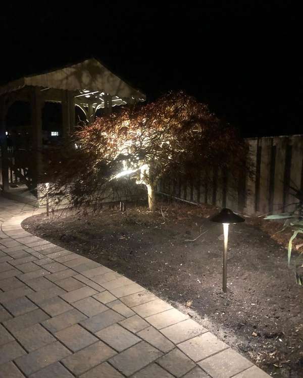 Pathway Lighting project by Illuminate Low Voltage Lighting, New Jersey
