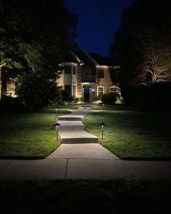 Pathway Lighting project by Illuminate Low Voltage Lighting, New Jersey