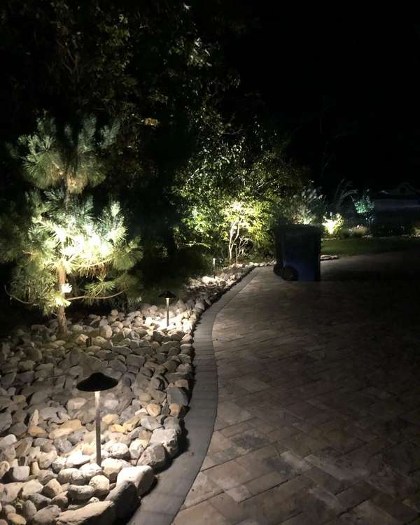 Pathway Lighting project by Illuminate Low Voltage Lighting, New Jersey