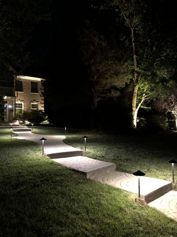 Pathway Lighting project by Illuminate Low Voltage Lighting, New Jersey
