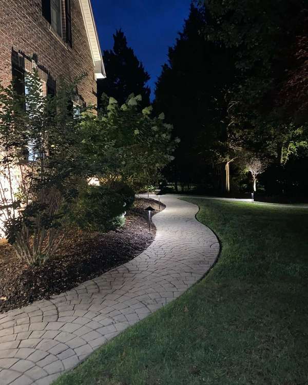 Pathway Lighting project by Illuminate Low Voltage Lighting, New Jersey