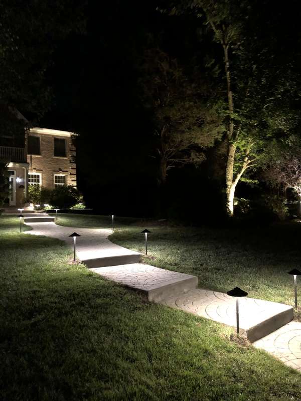 Pathway Lighting project by Illuminate Low Voltage Lighting, New Jersey